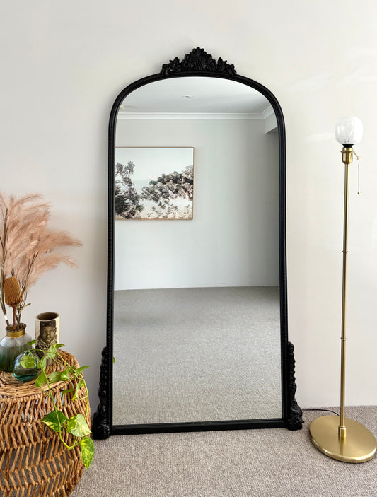Antique Prague - Antique Mirror Black