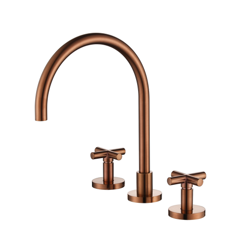 Modern National Ryker Kitchen Set 1/4 Turn – Champagne Finish