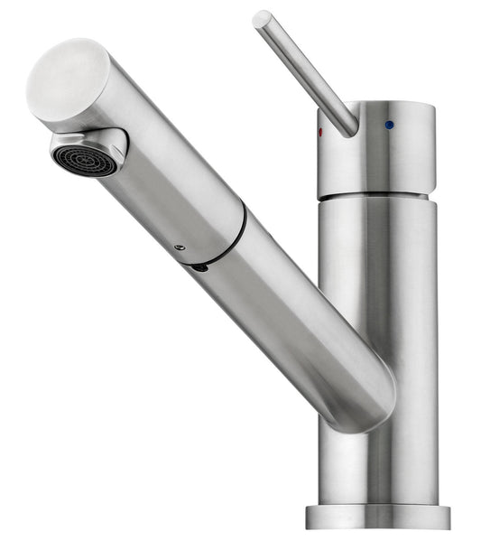 Oliveri - Essente 316 Stainless Steel Swivel Pull Out Mixer