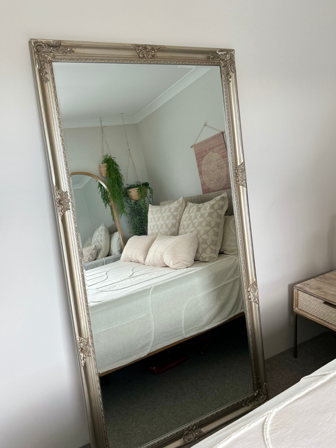 Antique Sienna Mirror - Champagne