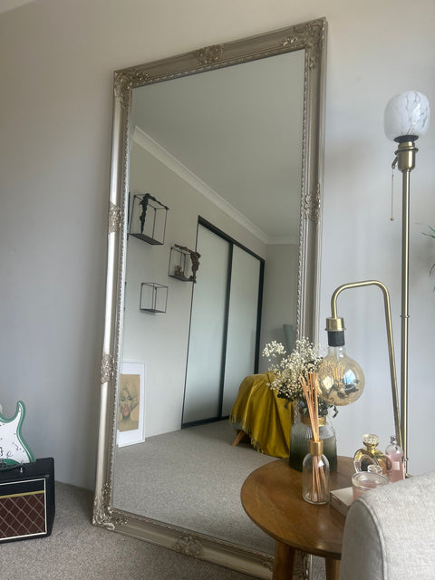 Antique Sienna Mirror White/Champagne