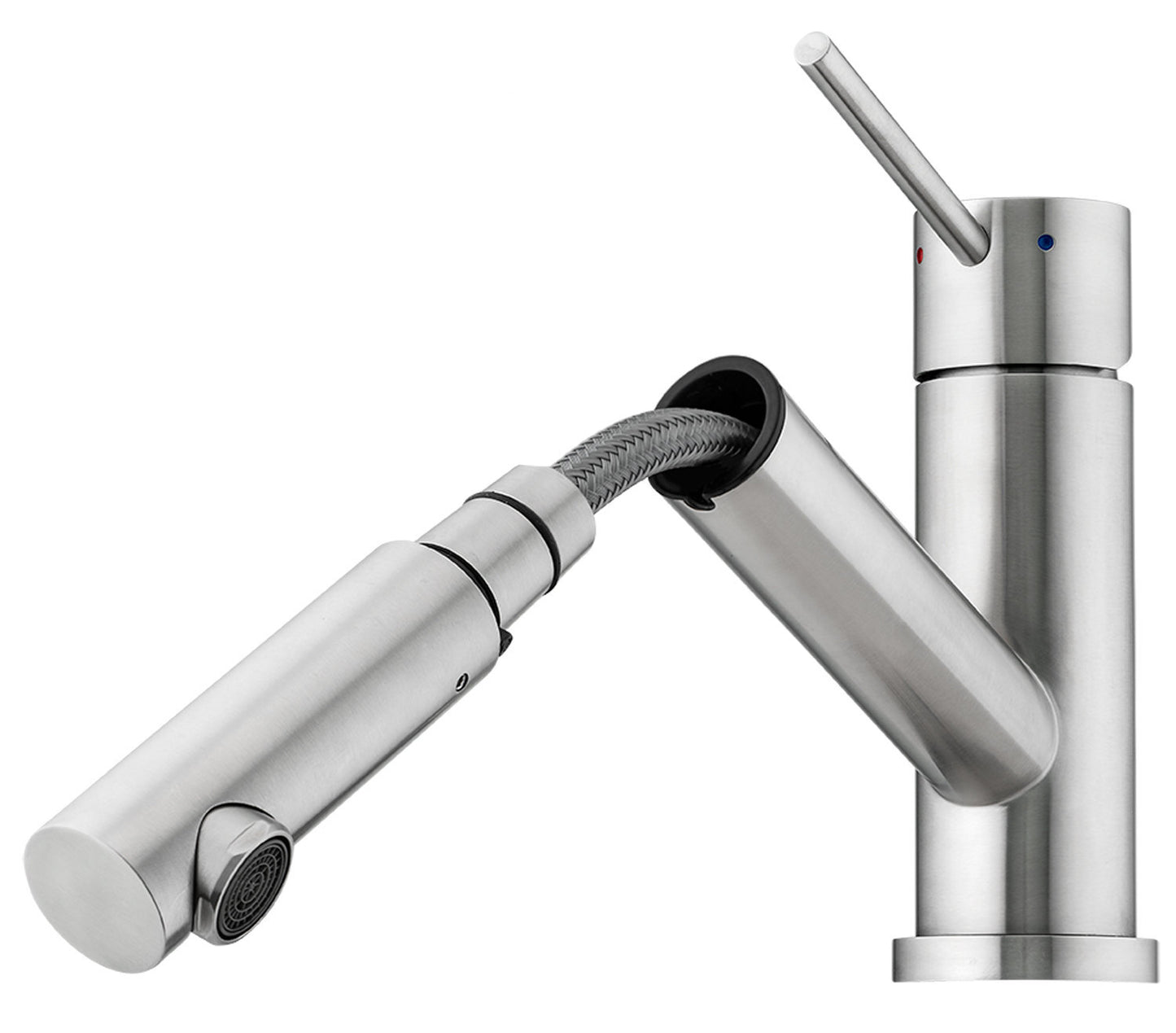 Oliveri SS2515 - Essente Stainless Steel Swivel Pull Out Mixer