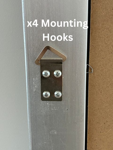 Antique Sienna Mirror White/Champagne