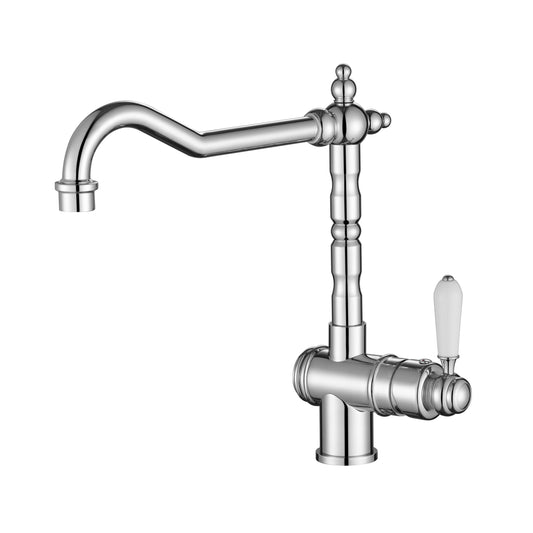 Modern National BOR004BK - Bordeaux Shepherd's Crook Kitchen Mixer 4 Colours Available