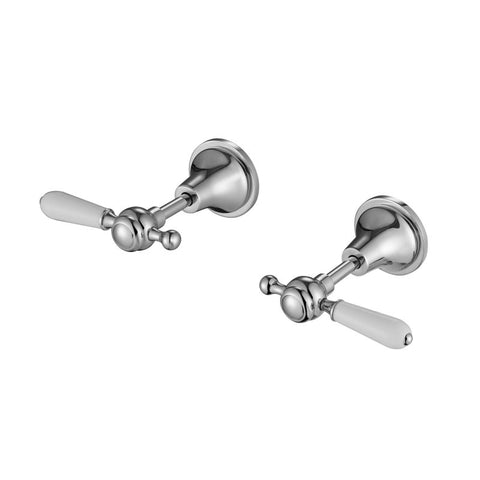 Modern National - Bordeaux Wall Top Taps