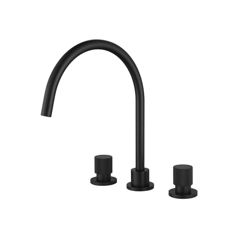 Modern National - Cadence 1/4 Turn Kitchen Set Matt Black