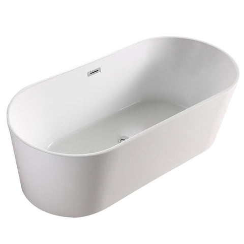 Alpine - Galaxy Oval Freestanding Bath 130cm White