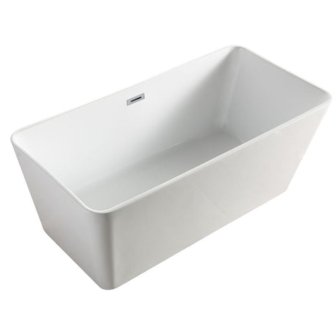 Alpine - Galaxy Square Freestanding Bath White 170cm