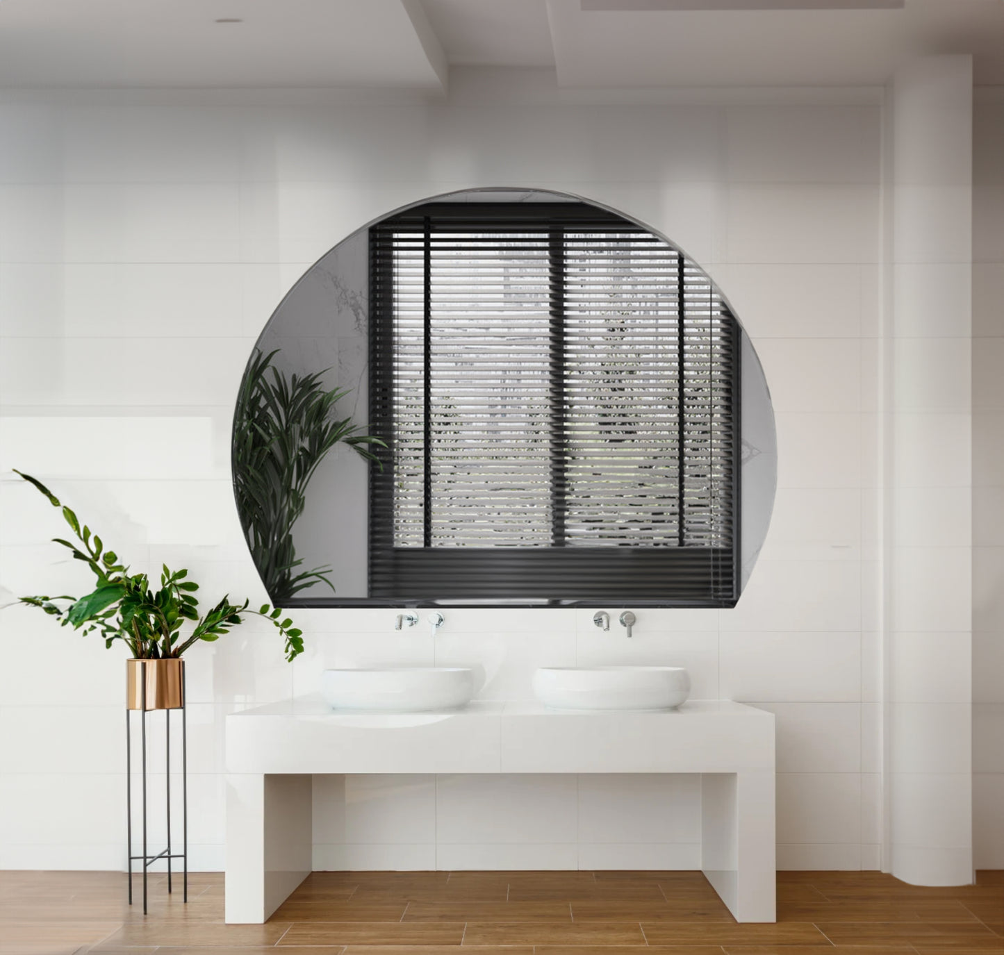 Ebony & Flo - D Lux Frameless Mirror 90 x 120cm
