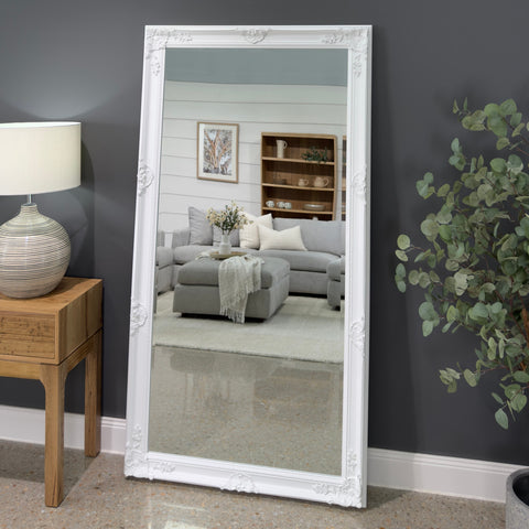 Antique Sienna Mirror White/Champagne