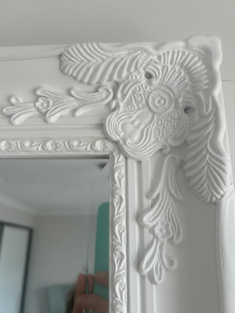 Antique Sienna Mirror White/Champagne