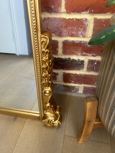 Antique Prague - Gold Antique Mirror