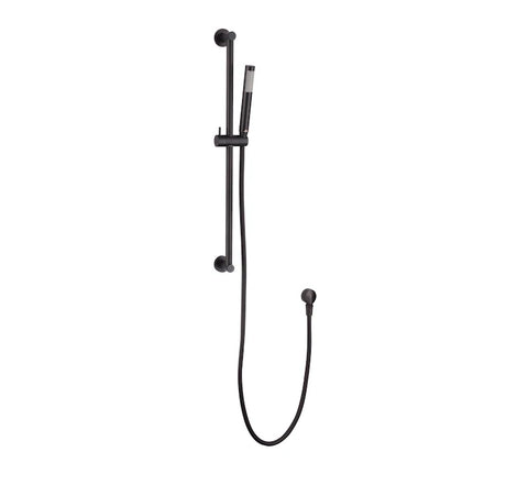 Modern National - Star Hand Shower On Rail Matte Black