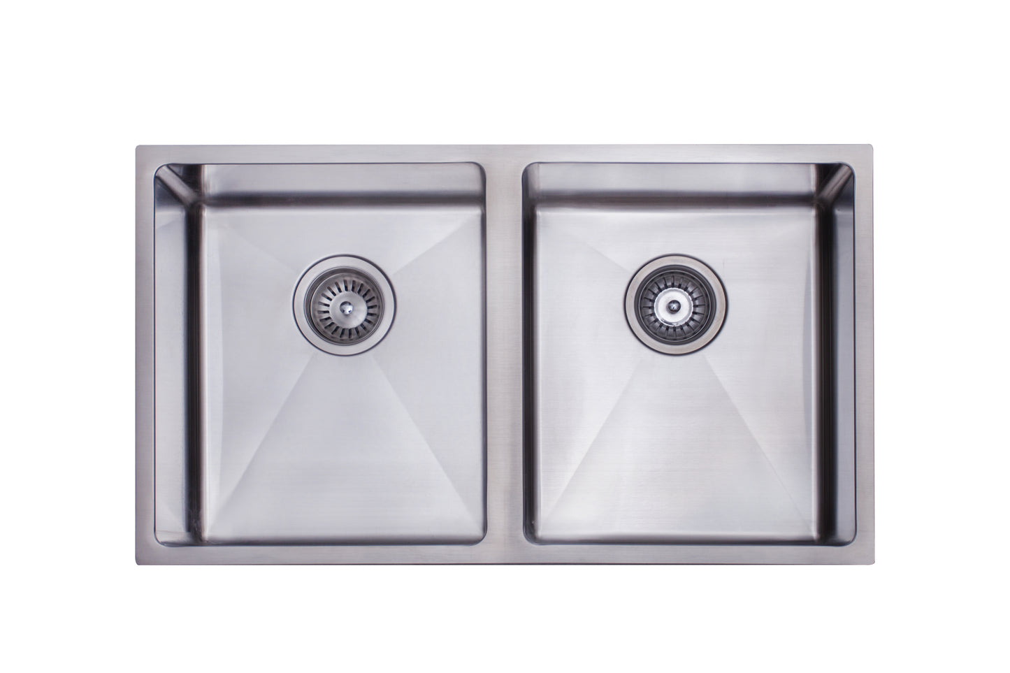 Modern National - Double Bowl Stainless Steel