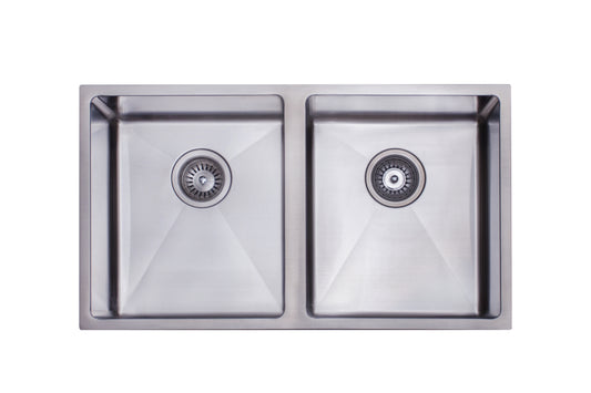 Modern National - Double Bowl Stainless Steel 4 Colour options