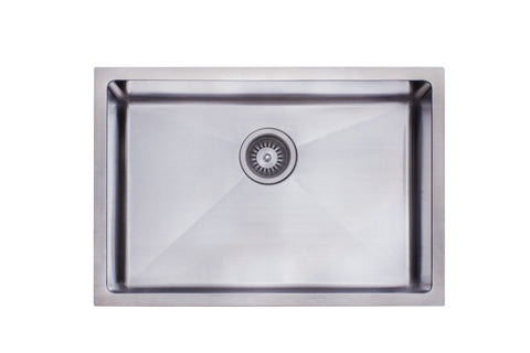 Modern National - Rectangular Single Bowl Sink Stainless Steel