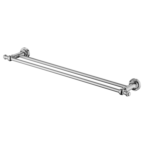 Modern National - Medoc / Montpellier Double Towel Rail 600mm