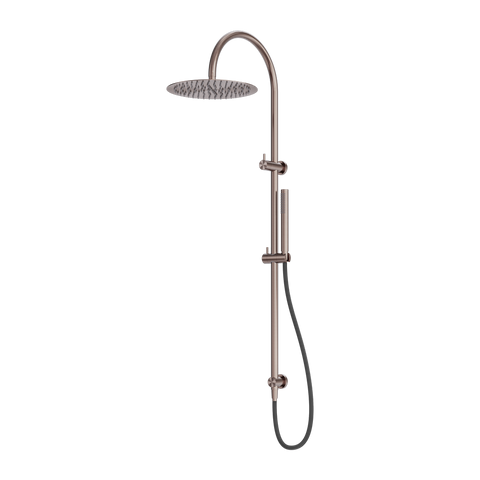 Nero - Zen Twin Shower With Outdoor Shower Hose