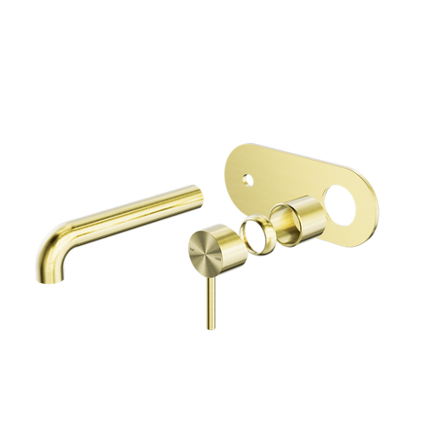 Nero - Zen Ss316l Wall Basin/Bath Mixer 185/230mm Spout Trim Kits Only