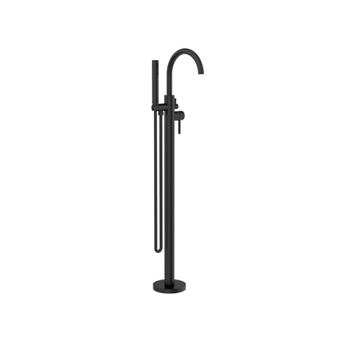 Nero - Mecca Round Freestanding Mixer With Hand Shower
