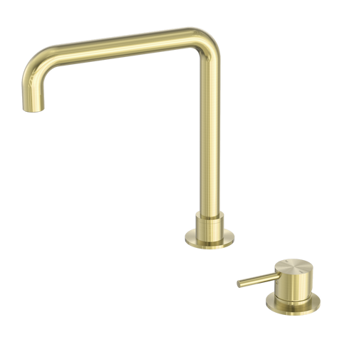 Nero - Mecca Hob Basin Mixer Square Swivel Spout