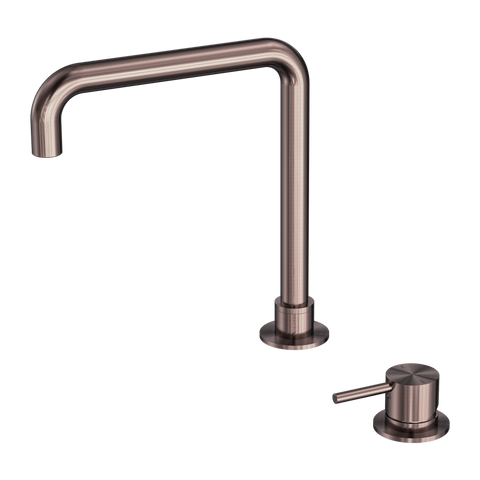Nero - Mecca Hob Basin Mixer Square Swivel Spout