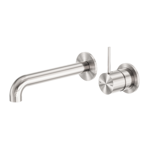 Nero - Mecca Wall Basin/Bath Mixer Handle Up 185mm 7 Finishes