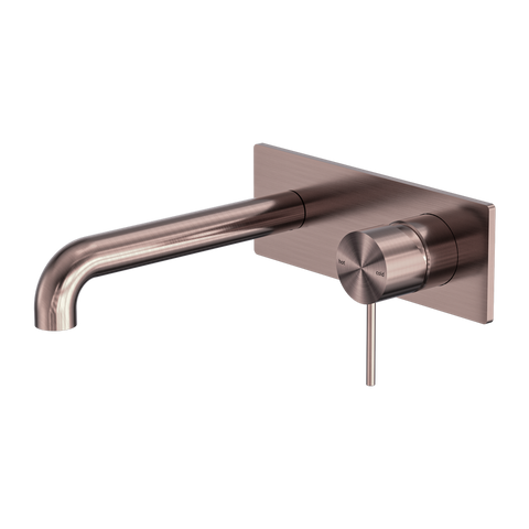 Nero - Mecca Wall Basin/Bath Mixer 120/160/185/230/260mm