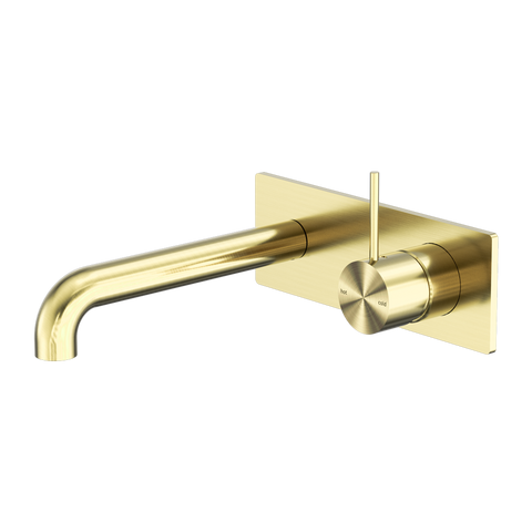 Nero - Mecca Wall Basin/Bath Mixer Handle Up 120/160/185/230/260mm