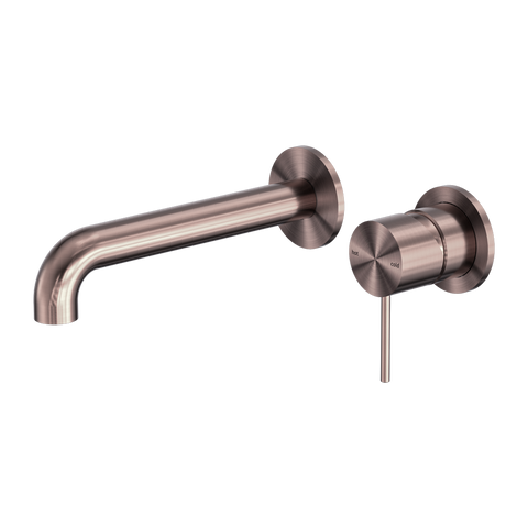 Nero - Mecca Wall Basin/Bath Mixer Separate Back Plate 120/160/185/230/260mm