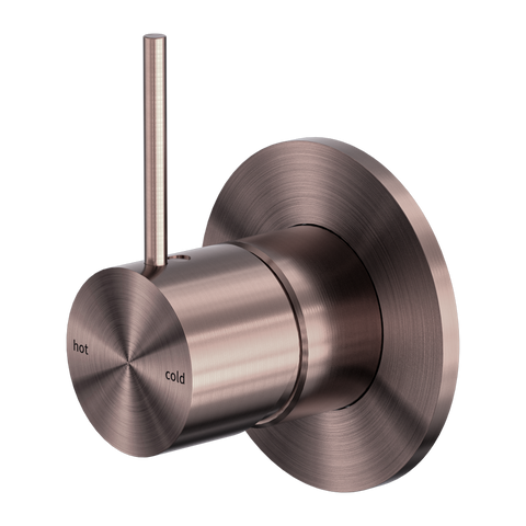 Nero - Mecca Shower Mixer Handle Up 80mm Plate