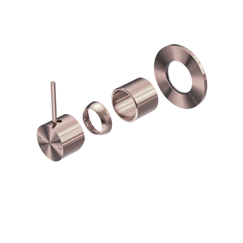 Nero - Mecca Shower Mixer Handle Up 80mm Plate Trim Kits Only