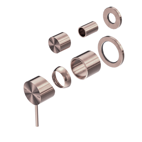 Nero - Mecca Shower Mixer With Divertor Separate Back Plate Trim Kits Only