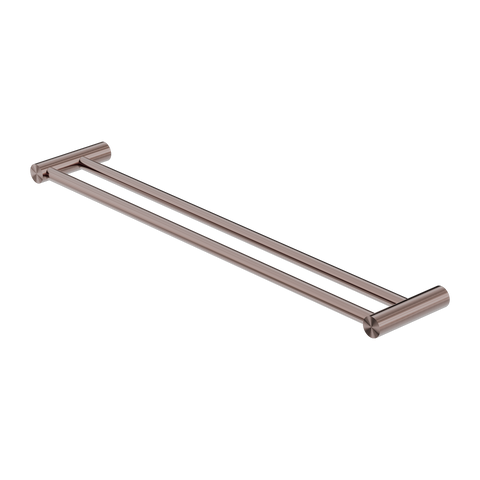 Nero - New Mecca Double Towel Rail 600/800mm