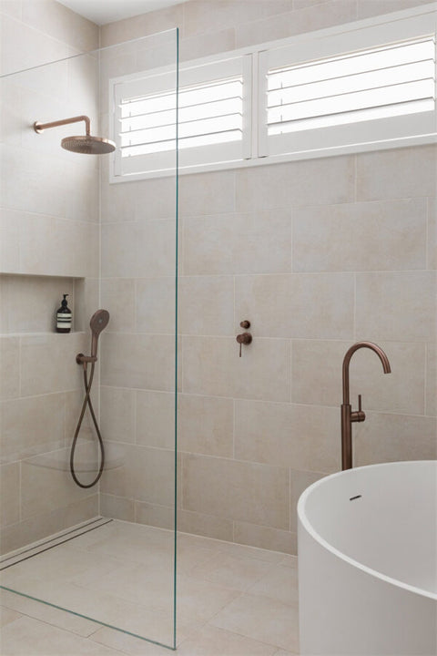 Nero - Opal Shower Mixer With Divertor Separate Plate