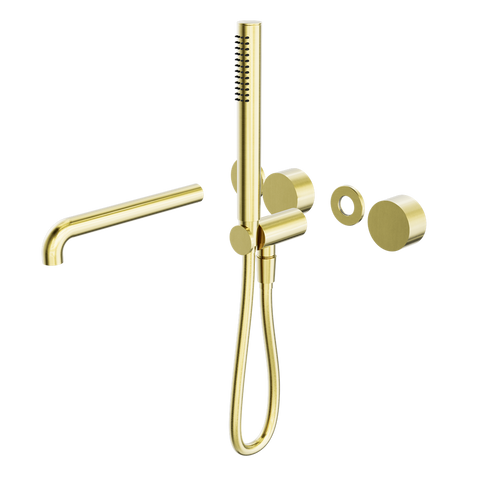 Nero - Kara Progressive Shower System Separate Plate With Spout 230/250mm Trim Kits Only