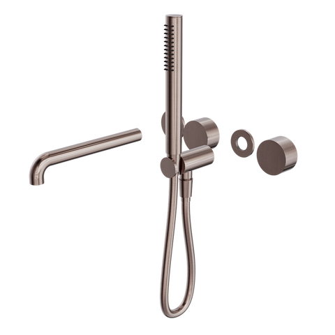 Nero - Kara Progressive Shower System Separate Plate With Spout 230/250mm Trim Kits Only