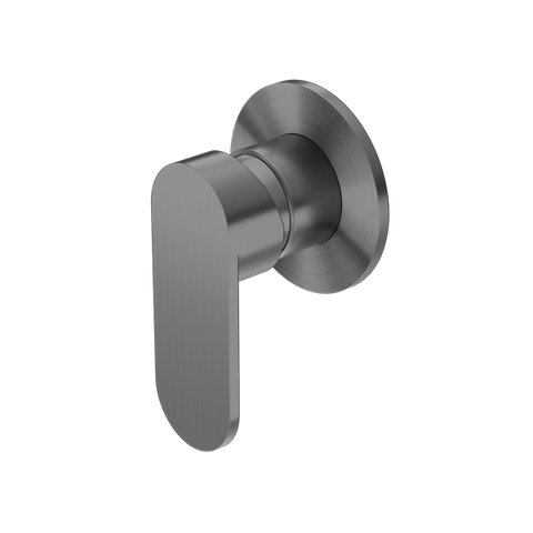 Nero - Ecco Shower Mixer Round Back Plate