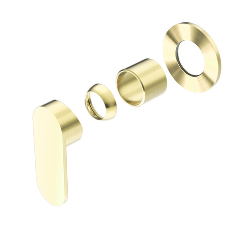 Nero - Ecco Shower Mixer Round Back Plate Trim Kits Only