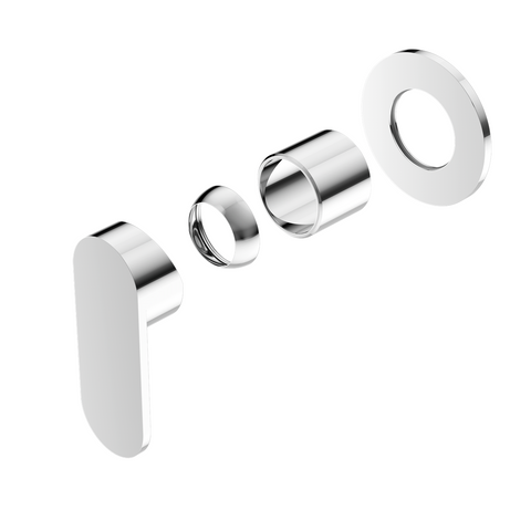 Nero - Ecco Shower Mixer 80mm Round Plate Trim Kits Only