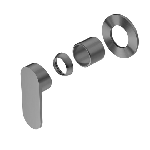 Nero - Ecco Shower Mixer Round Back Plate Trim Kits Only