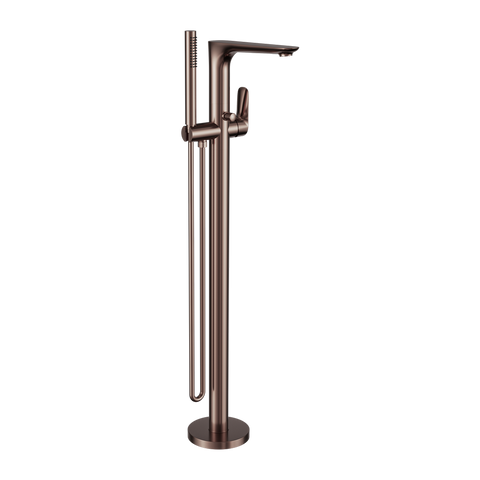 Nero - Bianca Freestanding Bath Mixer With Hand Shower