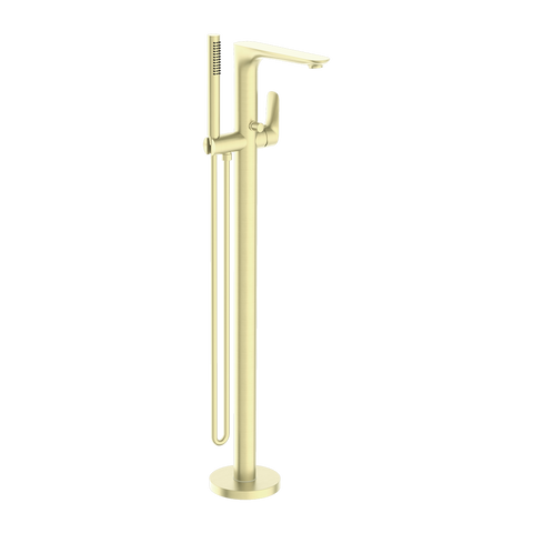 Nero - Bianca Freestanding Bath Mixer With Hand Shower