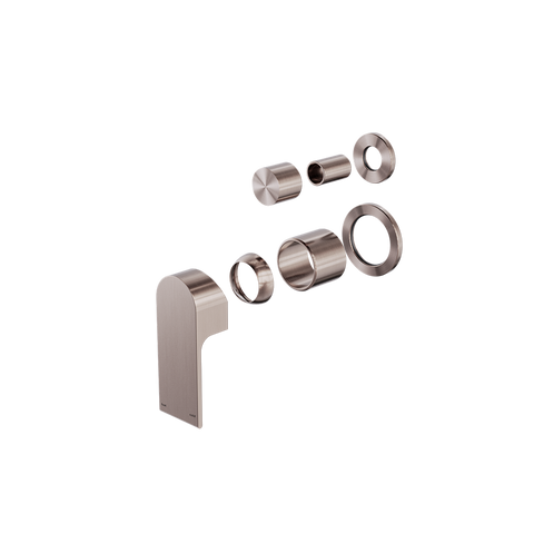 Nero - Bianca Shower Mixer With Divertor Separate Back Plate Trim Kits Only