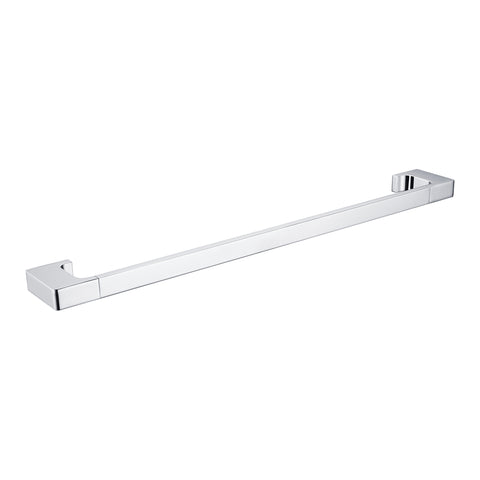 Nero - Pearl Single Towel Rail 600/800mm