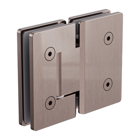 Nero - 180 Degree Glass To Glass Shower Hinge 10mm Glass