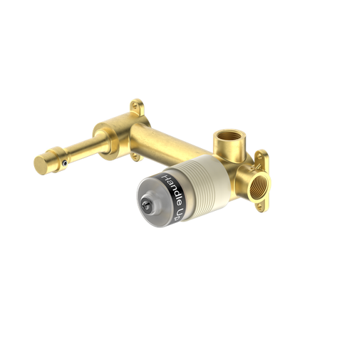 Nero - Premium 35mm Universal Wall Basin/Bath Mixer Handle Up Body Only