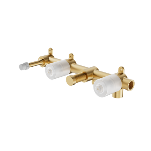Nero - Premium Universal Progressive Shower System With Spout Body Only