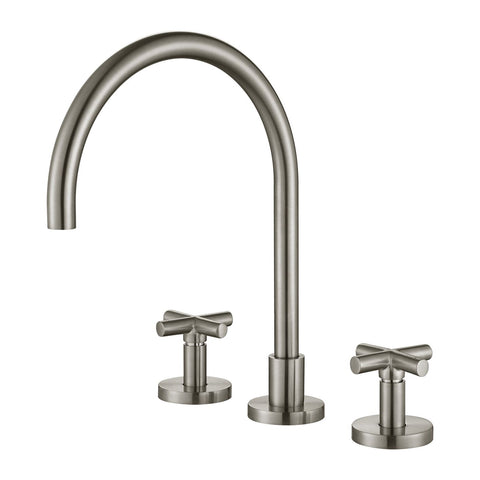 Modern National Ryker Kitchen Set 1/4 Turn – Brushed Nickel Finish