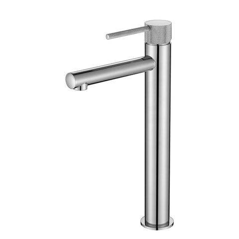 Modern National - Star Mini High Rise Basin Mixer With Knurled Handle